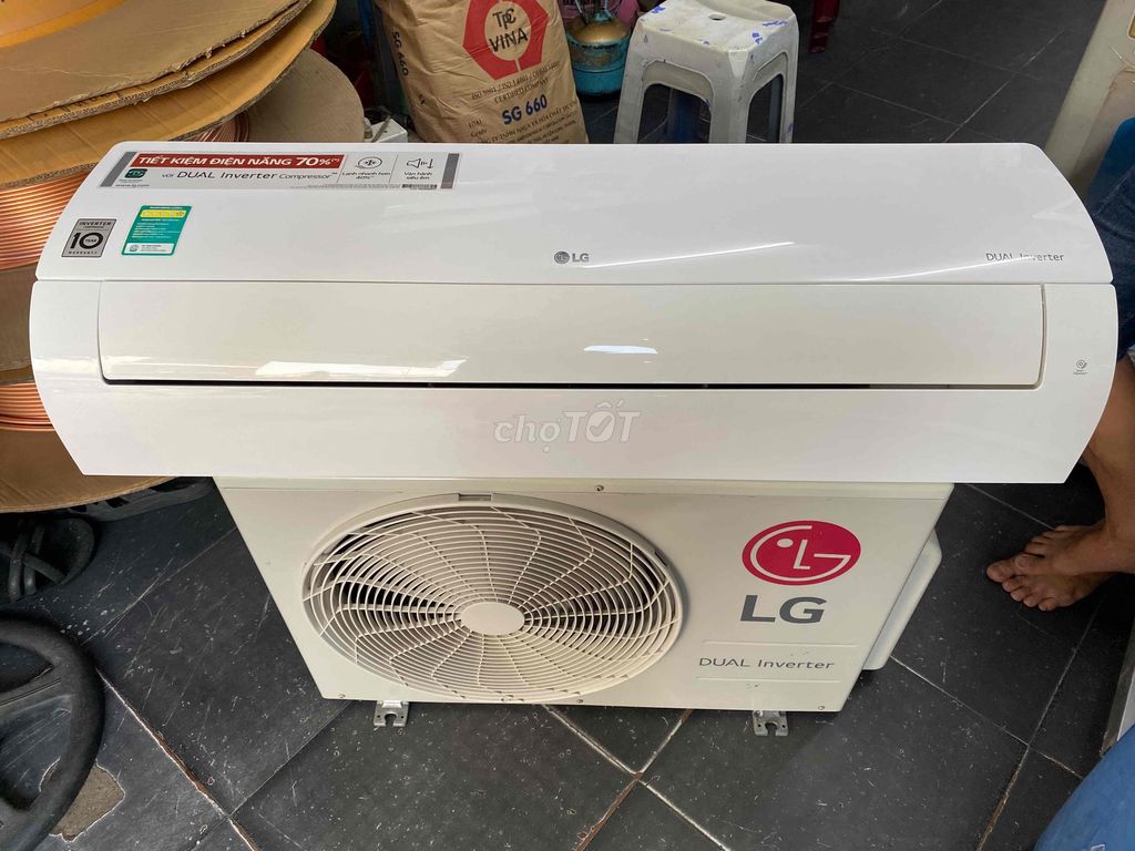 máy lạnh LG inverter 2hp BH 1 năm