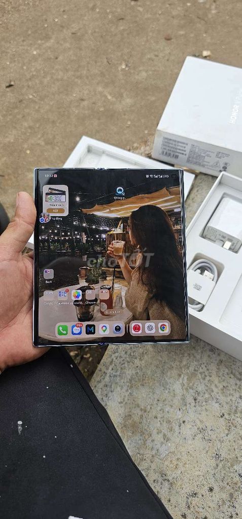 Honor V Purse 16GB/256GB Xanh. Mua bán Điện thoại tại Thành phố Buôn Ma Thuột Đắk Lắk được đăng bởi Huy Sa Cơ hình 1