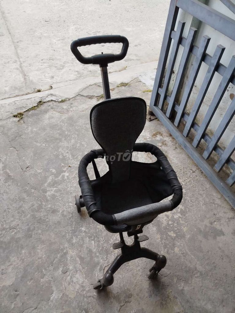Xe đẩy em bé gấp gọn Đen. Mua bán Mẹ và bé tại Thành phố Bến Tre Bến Tre được đăng bởi ANH MINH hình 1