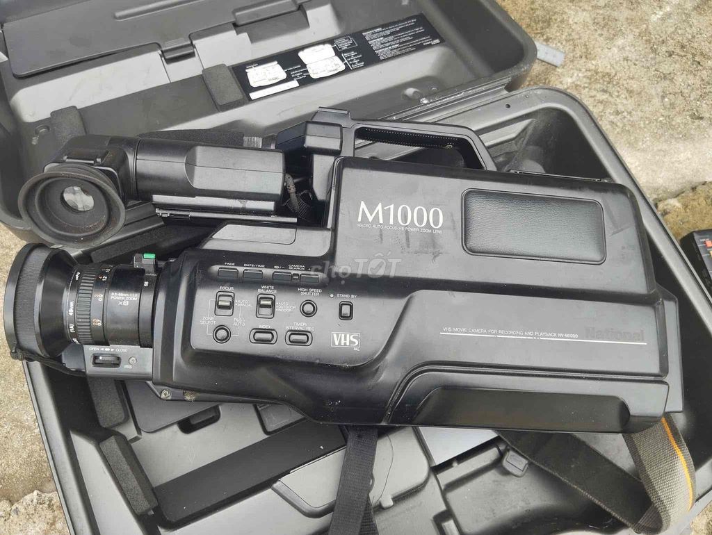 Máy quay National M1000 VHS Đen. Mua bán Máy ảnh, Máy quay tại Quận Bình Tân Tp Hồ Chí Minh được đăng bởi bãi nhật 17 hình 1
