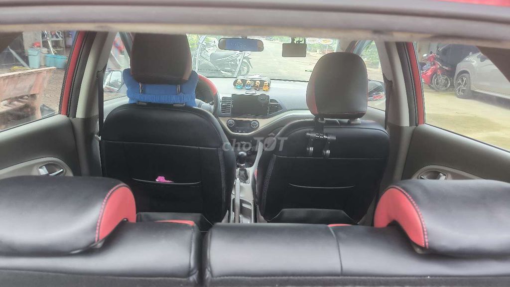 Kia Morning Si số sàn Đỏ. Mua bán Ô tô tại Huyện Hóc Môn Tp Hồ Chí Minh được đăng bởi Văn Thân hình 6