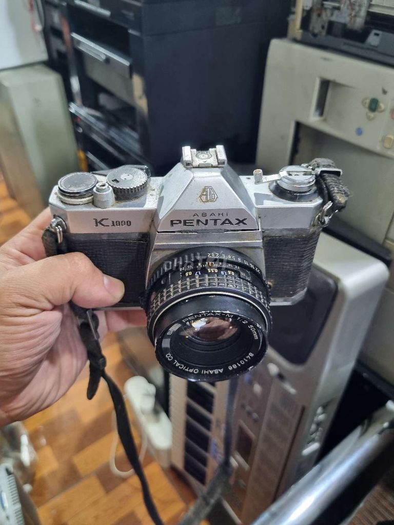 Máy ảnh Pentax K1000 Kim loại Bạc, Đen. Mua bán Máy ảnh, Máy quay tại Quận Gò Vấp Tp Hồ Chí Minh được đăng bởi Tuấn Đồ Cũ NK hình 1