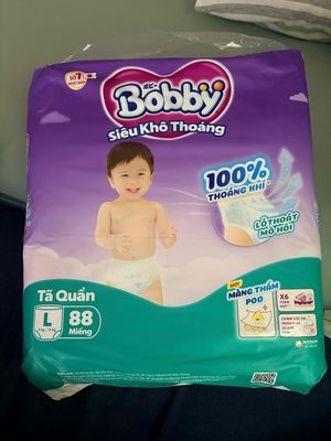 Tã quần Bobby size L 88 miếng - 134620660