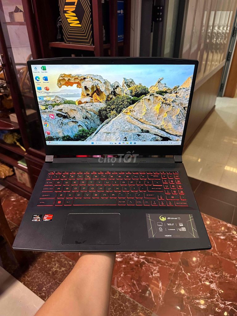MSI Bravo 15 Ryzen 5-5600H 15.6 inch 8GB/256GB. Mua bán Laptop tại Thành phố Buôn Ma Thuột Đắk Lắk được đăng bởi Laptop Tiệm Cầm Đồ Nguyễn Phương hình 1