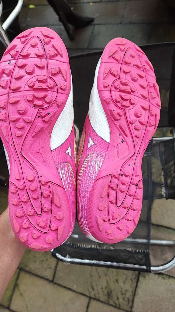 Giày đá bóng Mizuno Alpha 3 Select AS Trắng/Hồng