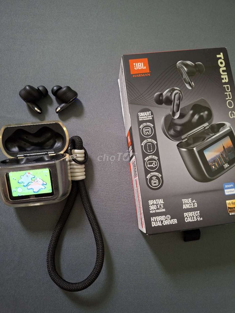Tai nghe không dây JBL Tour Pro 3 Đen. Mua bán Tivi, Âm thanh tại Huyện Long Điền Bà Rịa - Vũng Tàu được đăng bởi Phong  hình 1
