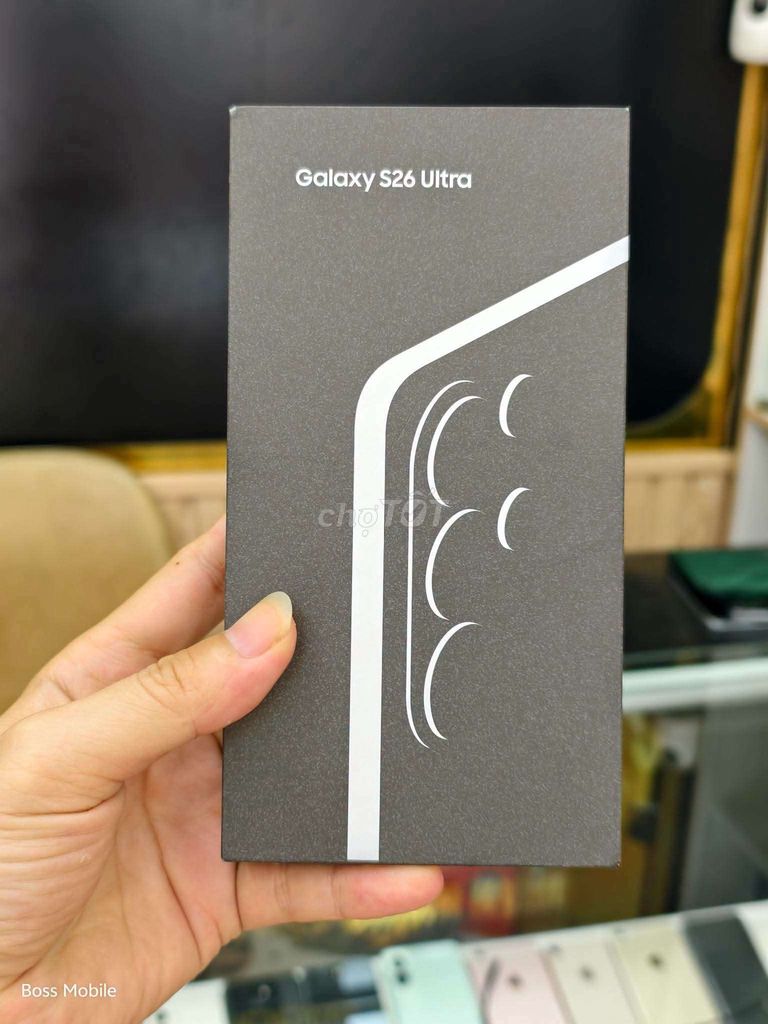 Samsung S26 Ultra 12GB 256GB Icy blue new seal. Mua bán Điện thoại tại Quận Hai Bà Trưng Hà Nội được đăng bởi Boss Mobile hình 1