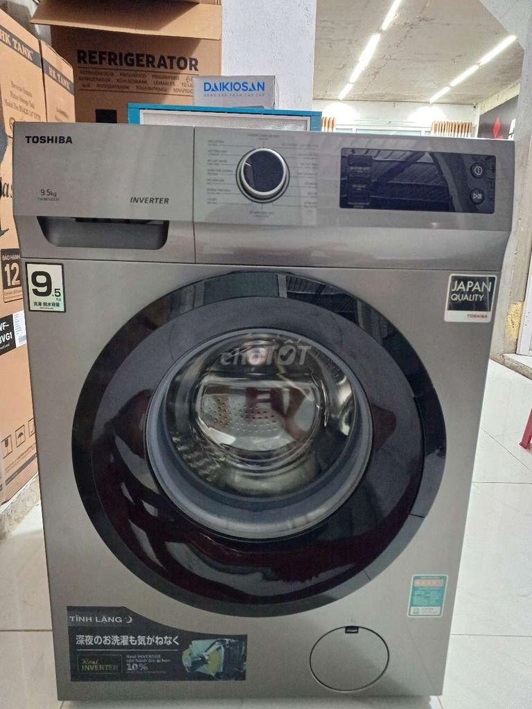 MÁY GIẶT TOSHIBA 9,5KG BH 2 NĂM