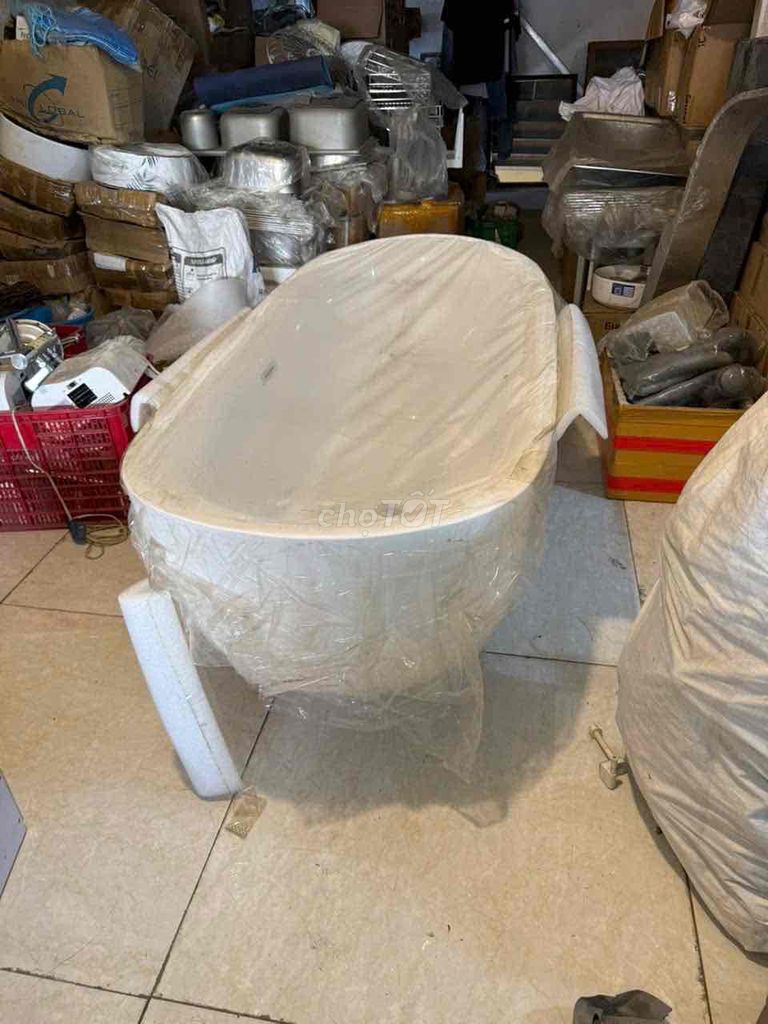 Bồn tắm Rigel Acrylic Trắng. Mua bán Thiết bị vệ sinh, nhà tắm tại Thành phố Thủ Đức Tp Hồ Chí Minh được đăng bởi trịnh kiên hình 1