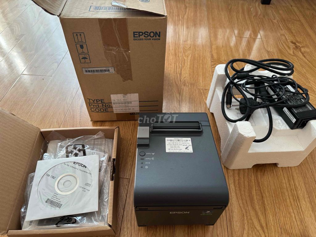Máy in hóa đơn Epson TM-T82 Xám Như mới. Mua bán Đồ dùng văn phòng tại Quận Cầu Giấy Hà Nội được đăng bởi Hoàng Hiệp hình 1