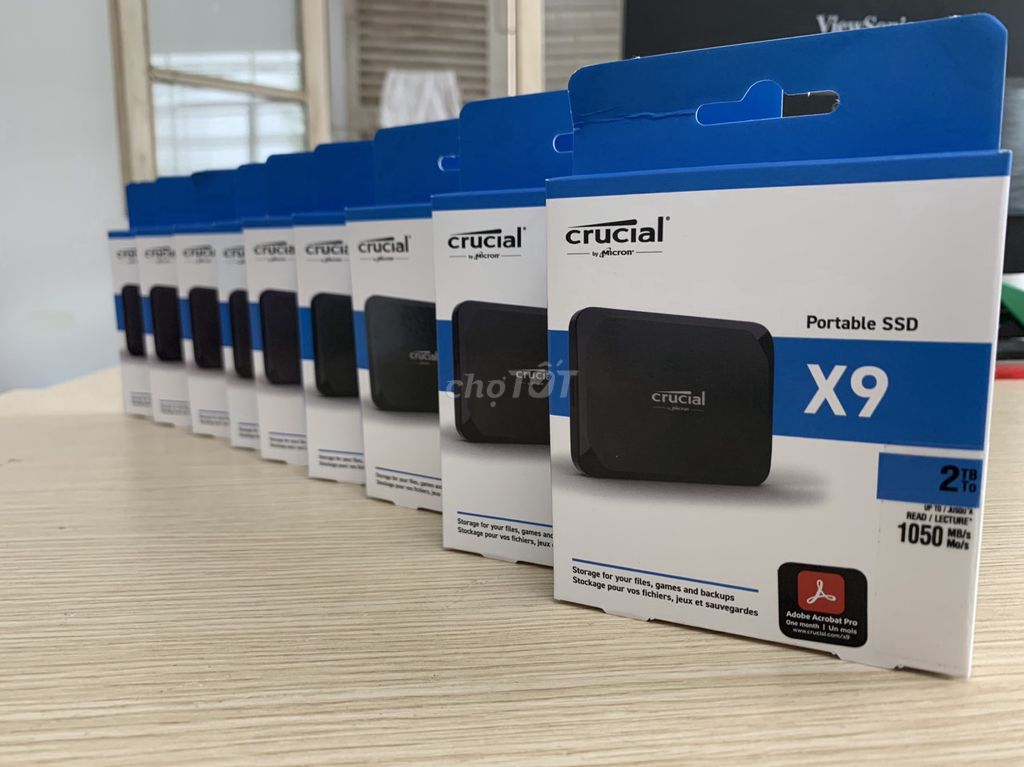 Ổ SSD Di Động CRUCIAL X9 CHÍNH HÃNG 1TB