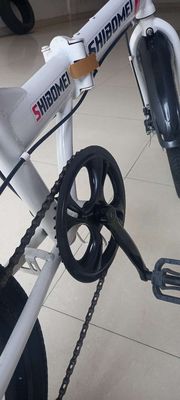 Xe đạp gấp SHIBOMEI Kim loại Trắng. Mua bán Xe đạp tại Quận Thanh Khê Đà Nẵng được đăng bởi tran ngoc my