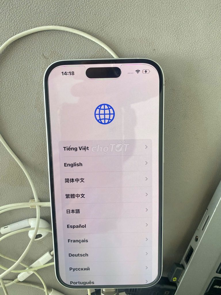 Apple iPhone 16 Trắng. Mua bán Điện thoại tại Thành phố Thủ Dầu Một Bình Dương được đăng bởi Thang Le Cong hình 1