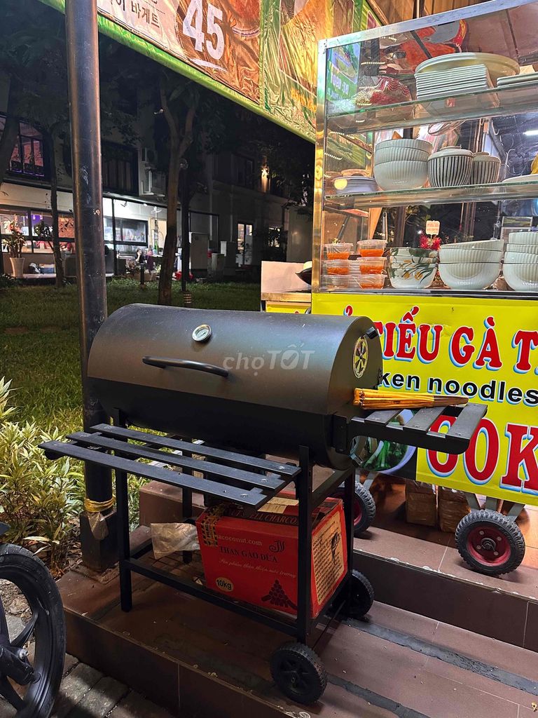 Bếp nướng Hàn Quốc kim loại đen 1.2m. Mua bán Bếp, lò, đồ điện nhà bếp tại Quận 7 Tp Hồ Chí Minh được đăng bởi Bao Ngoc hình 1