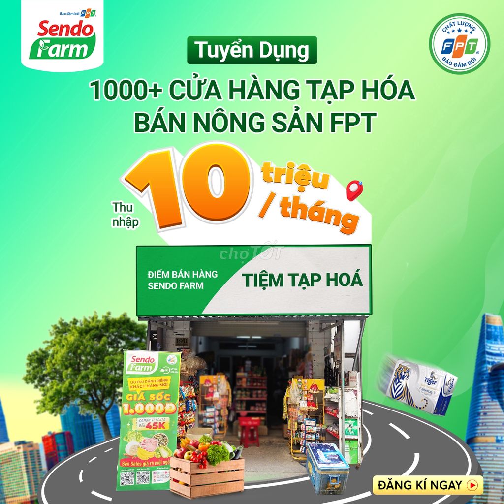 [Thủ Đức] Tuyển Cửa Hàng Tạp Hóa Bán Nông Sản FPT