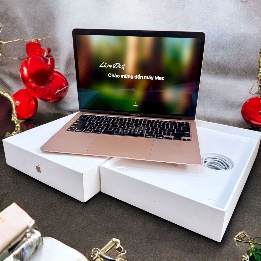 MacBook Air 13 inch M1 8GB/256GB Vàng Fullbox. Mua bán Laptop tại Quận Bình Tân Tp Hồ Chí Minh được đăng bởi Đạt hình 1