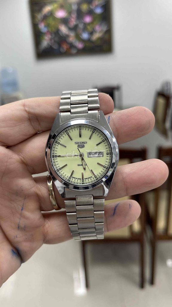 Đồng hồ seiko 5. Dial dạ quang.