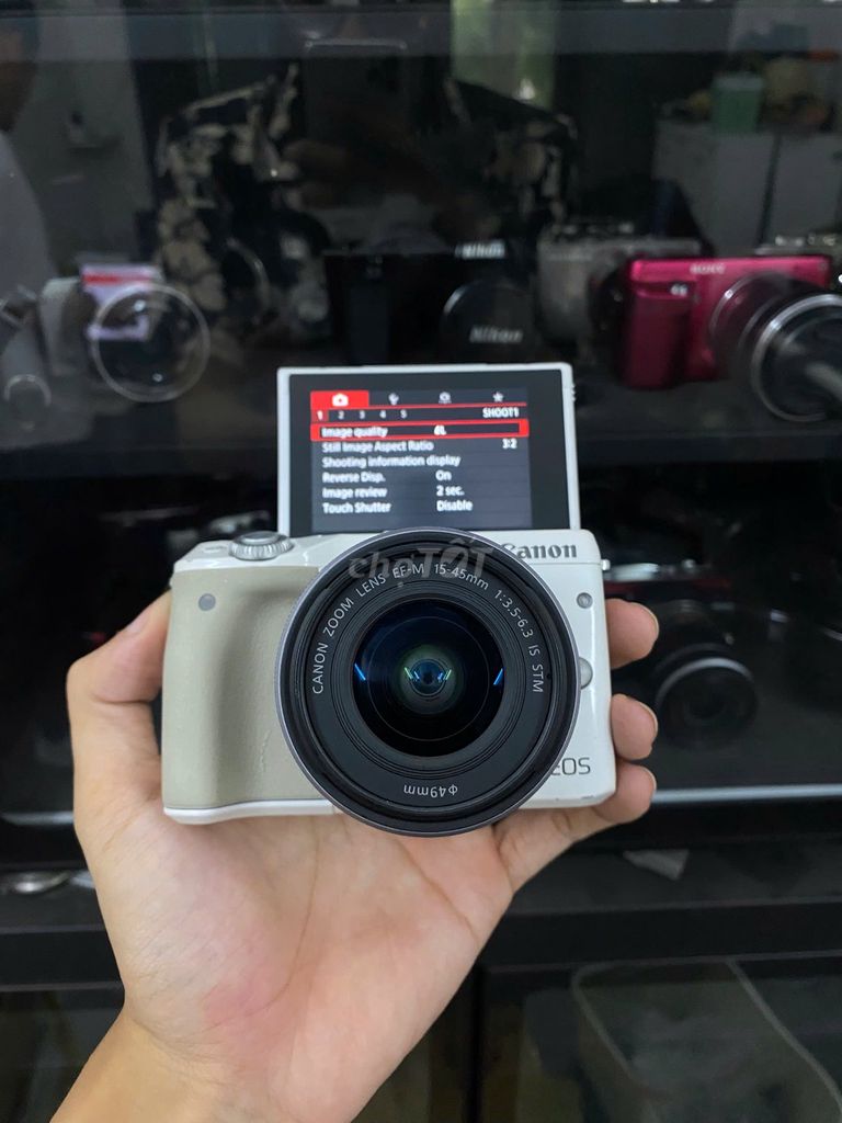 Máy ảnh Canon M3 Trắng. Mua bán Máy ảnh, Máy quay tại Quận Cầu Giấy Hà Nội được đăng bởi Văn Toàn hình 1