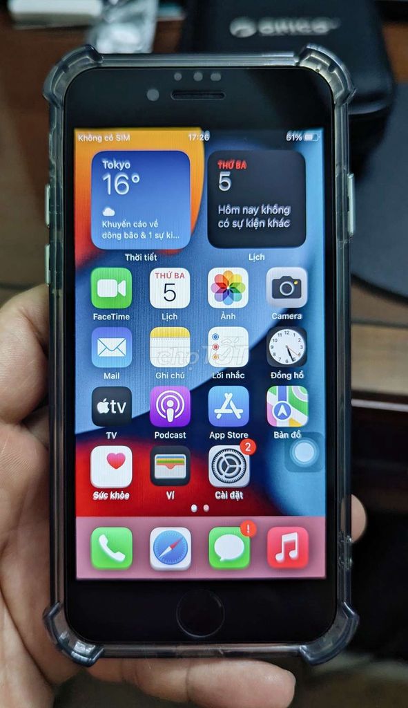 Bán Iphone SE3 (2022) IOS15 màu đen