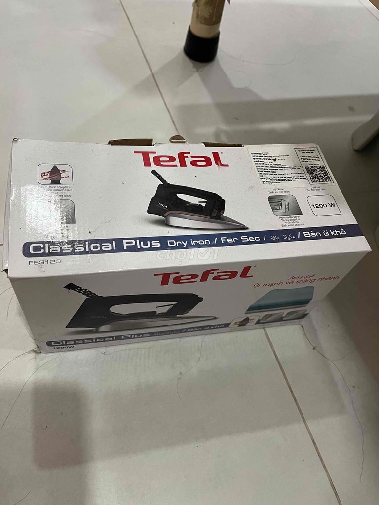 Bàn ủi khô Tefal Classical Plus chống dính. Mua bán Nội thất, đồ gia dụng khác tại Thành phố Thủ Đức Tp Hồ Chí Minh được đăng bởi Nguyen Hai hình 1