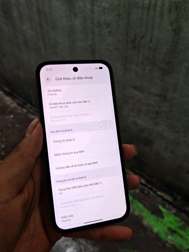 Google Pixel 9a 128GB Đen. Mua bán Điện thoại tại Thành phố Thủ Đức Tp Hồ Chí Minh được đăng bởi Vip pro2 hình 1