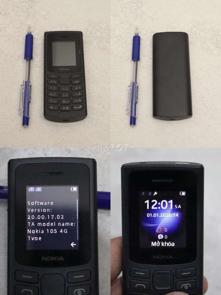 Nokia105, Masstel IziT2,ViettelT2, SSA520, SSJean. Mua bán Điện thoại tại Quận 6 Tp Hồ Chí Minh được đăng bởi Hnqa hình 1