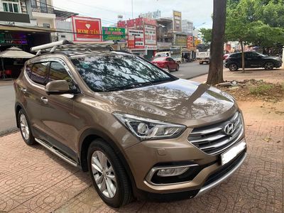 Hyundai Santa Fe 2016 Bản full Nâu