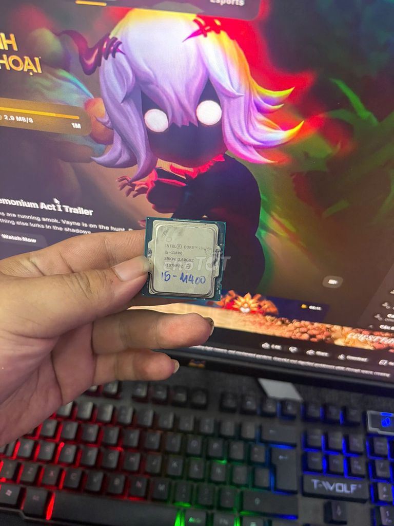 ẻ con chip cpu I5-11400 non f  ae nâng cấp nhắn e. Mua bán Linh kiện (RAM, Card...) tại Quận Phú Nhuận Tp Hồ Chí Minh được đăng bởi tiến tài 770 nguyễn kiệm p4 quận phú nhuận hình 1