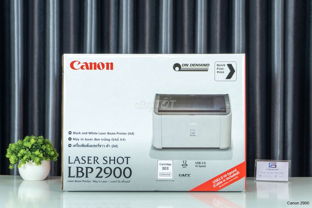 Máy in laser đen trắng Canon LBP2900 hàng công ty