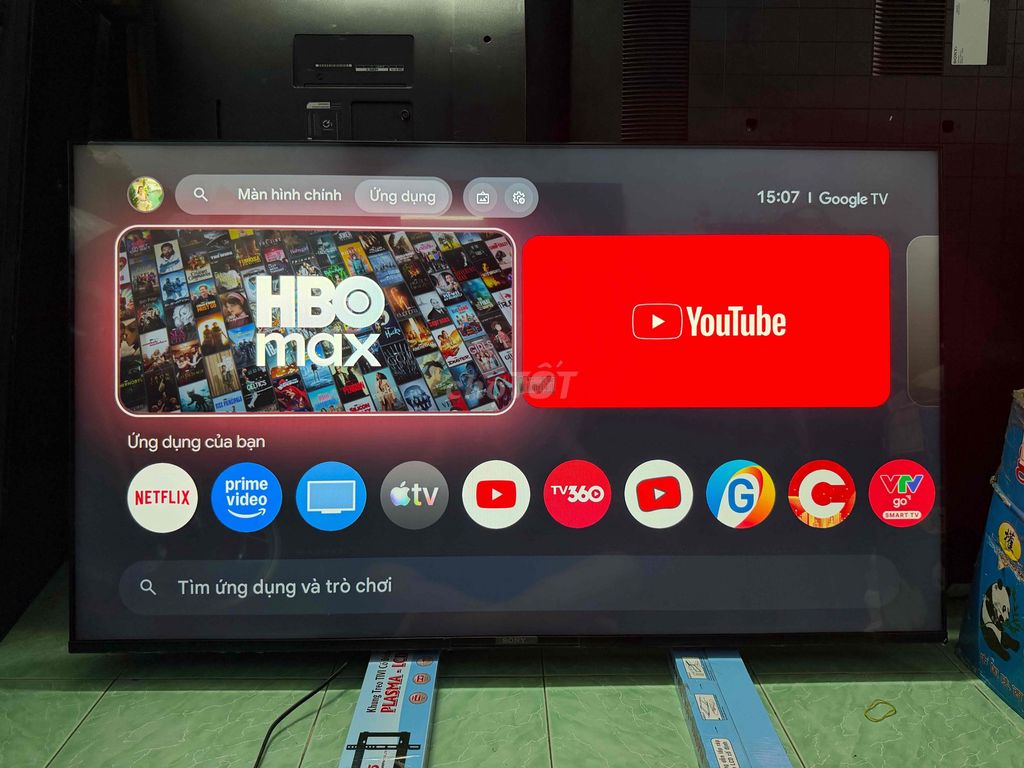 Google Tivi Sony 55inch 4K giọng nói, mẫu 2021. Mua bán Tivi, Âm thanh tại Quận Gò Vấp Tp Hồ Chí Minh được đăng bởi Tivi Store hình 1