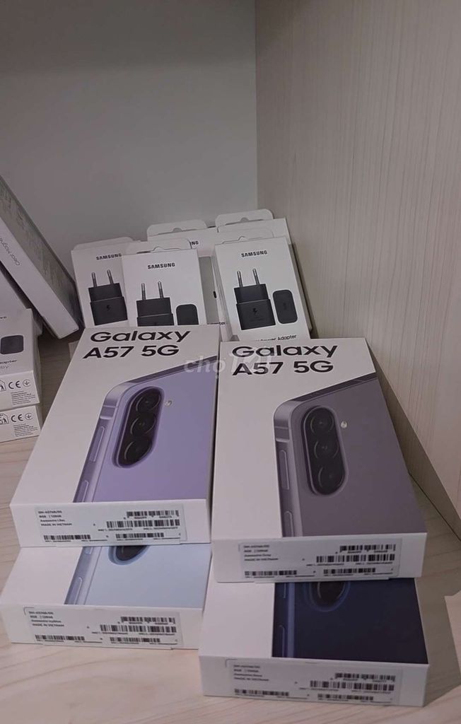 Samsung Galaxy A37 A57 5G Tím Mới nguyên seal. Mua bán Điện thoại tại Quận 12 Tp Hồ Chí Minh được đăng bởi Điện Tử Chính Hãng DJI MALL hình 1