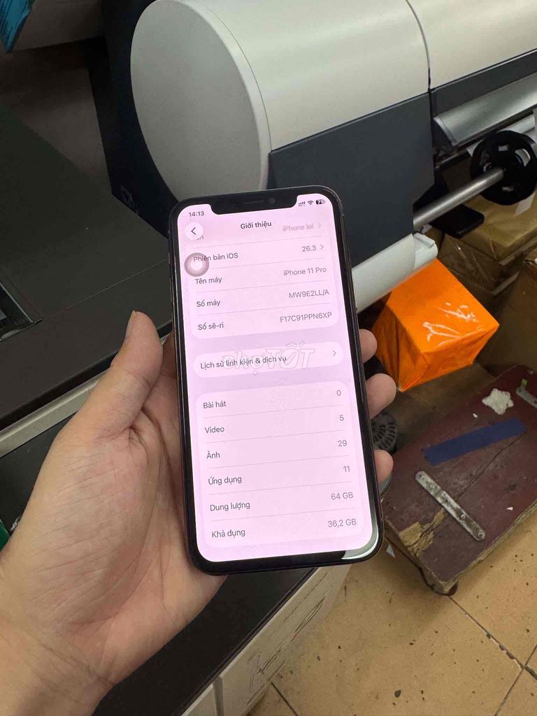 Apple iPhone 11 Pro 64GB Vàng. Mua bán Điện thoại tại Quận Long Biên Hà Nội được đăng bởi Lưu văn hưng hình 1