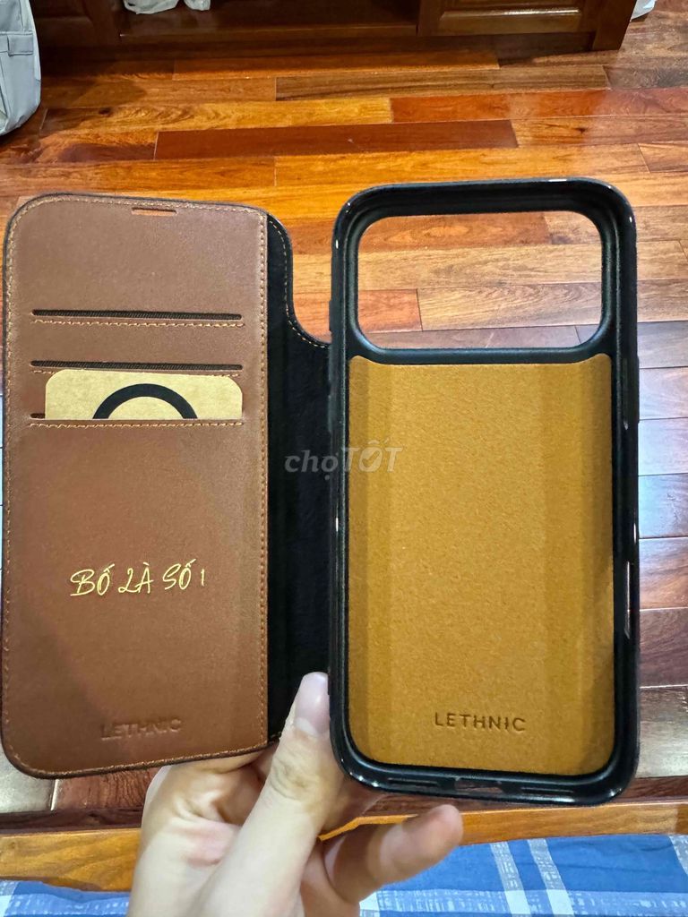 Bao da điện thoại Lethnic Iphone 17 Promax. Mua bán Phụ kiện (Màn hình, Chuột...) tại Quận Hoàng Mai Hà Nội được đăng bởi Minh Nguyễn hình 1