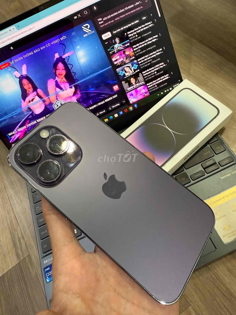 Iphone 14pro  256G quốc tế zin all
