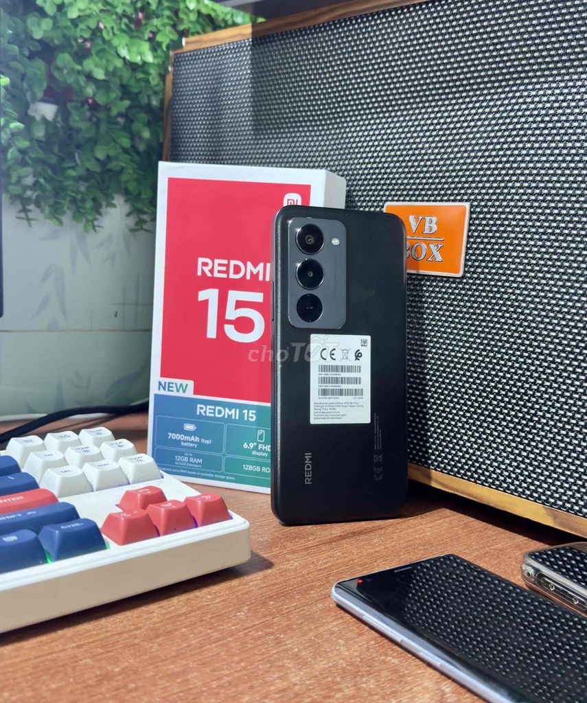 Xiaomi Redmi 15 12GB/128GB Đen. Mua bán Điện thoại tại Thị xã Tân Uyên Bình Dương được đăng bởi Linh Chi hình 1