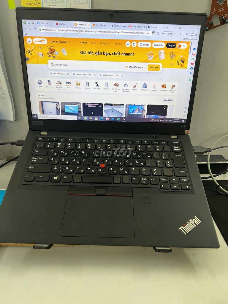 Lenovo ThinkPad X390 i5-8265U 8GB/512GB SSD Đen. Mua bán Laptop tại Quận Bình Thạnh Tp Hồ Chí Minh được đăng bởi Nguyễn phước huy hình 1