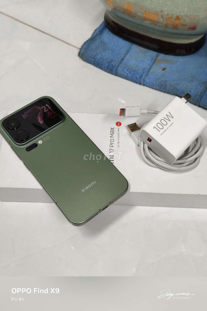 Xiaomi 17 Pro Max 512GB Xanh. Mua bán Điện thoại tại Huyện Long Hồ Vĩnh Long được đăng bởi ptiteck hình 1
