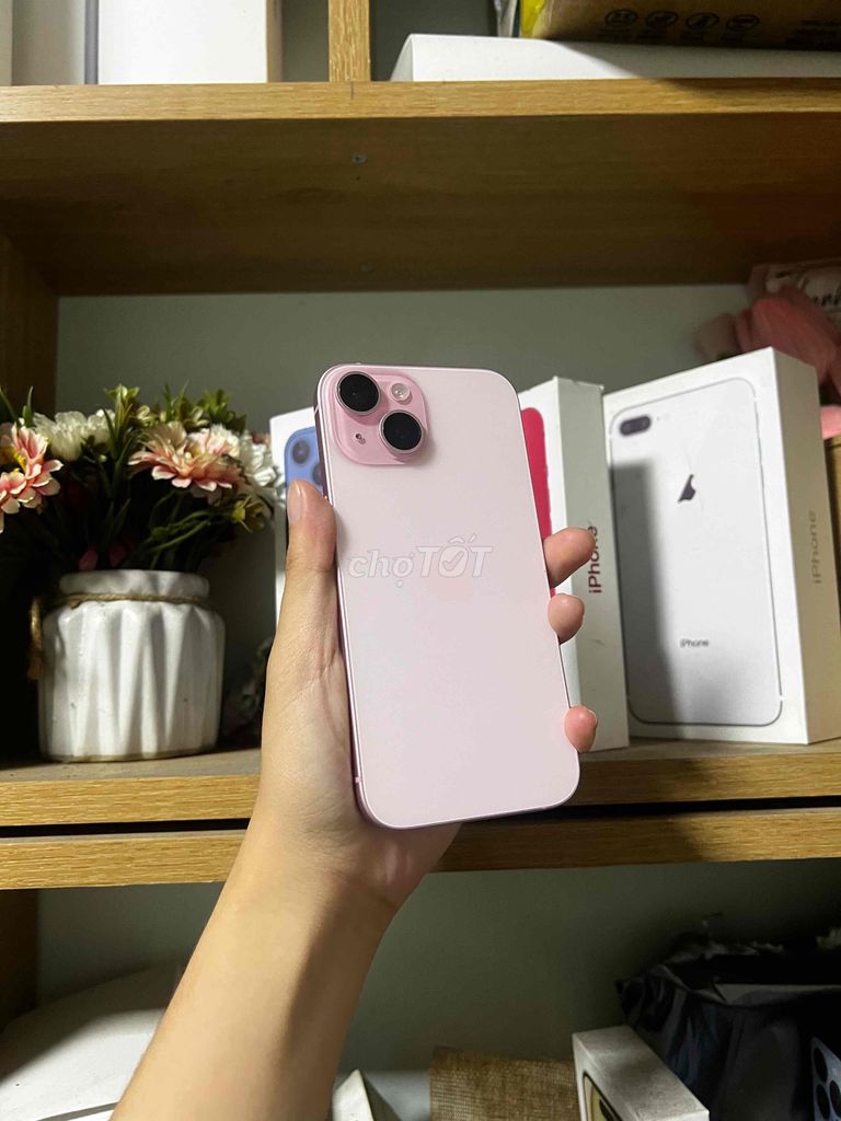 Apple iPhone 15 Hồng Đã Eid GÓP 0₫. Mua bán Điện thoại tại Quận 7 Tp Hồ Chí Minh được đăng bởi Trâm bán táo  hình 1