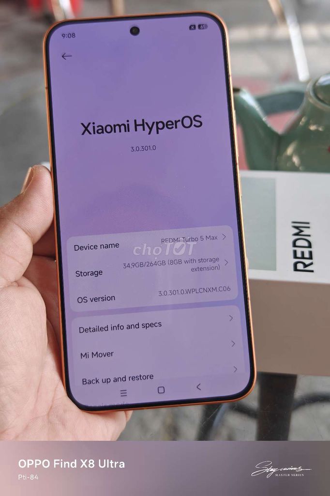 Xiaomi Redmi Turbo 5 Max 256GB Cam. Mua bán Điện thoại tại Huyện Long Hồ Vĩnh Long được đăng bởi ptiteck hình 1
