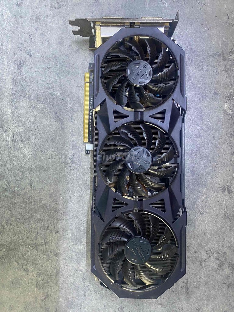 Card đồ họa Gigabyte GTX 970 4GB 3 quạt. Mua bán Linh kiện (RAM, Card...) tại Thành phố Buôn Ma Thuột Đắk Lắk được đăng bởi HD Computer hình 1