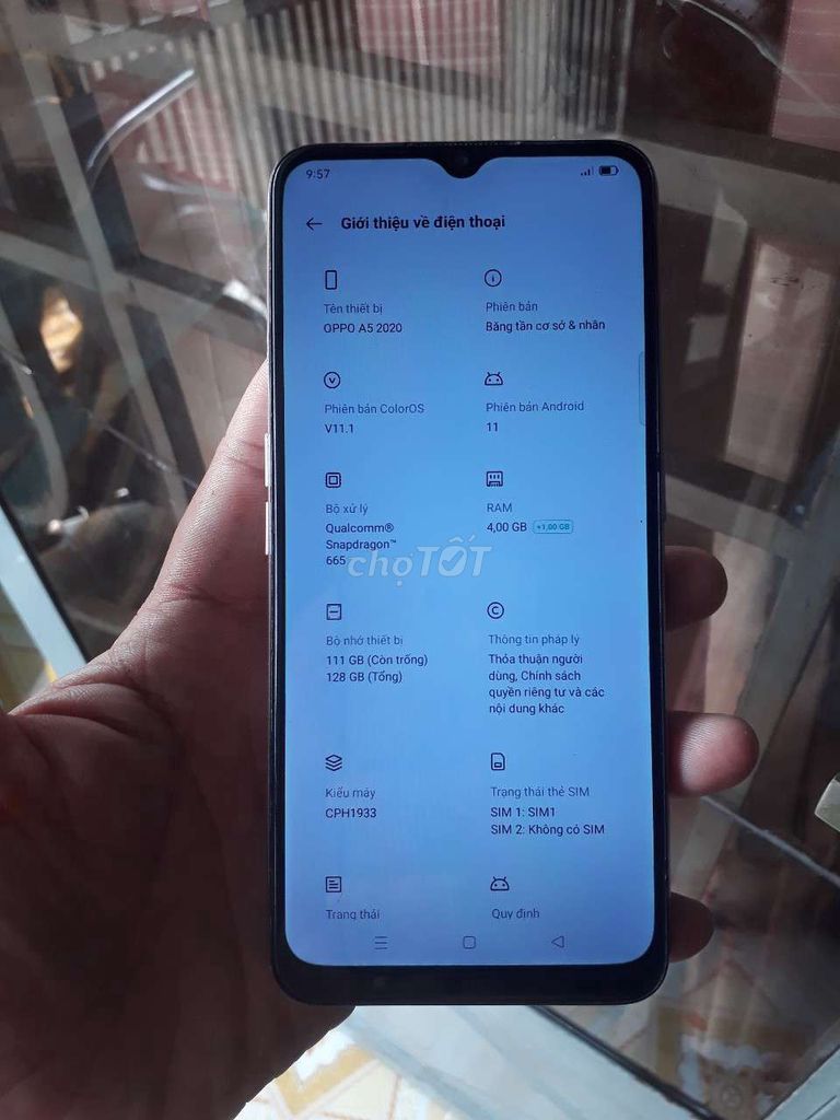 Oppo A5 2020 4GB/128GB Trắng. Mua bán Điện thoại tại Thành phố Biên Hòa Đồng Nai được đăng bởi Doan hình 1