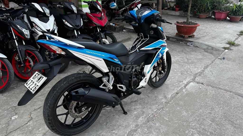 Honda Winner 150 xanh trắng 2017 ( hỗ trợ góp ). Mua bán Xe máy tại Huyện Chợ Mới An Giang được đăng bởi Cửa hàng xe Thiên Phước 2 hình 7