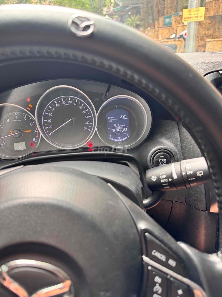 Mazda CX-5 2.5 1-осный 2017 FL (электрический ручной тормоз)
