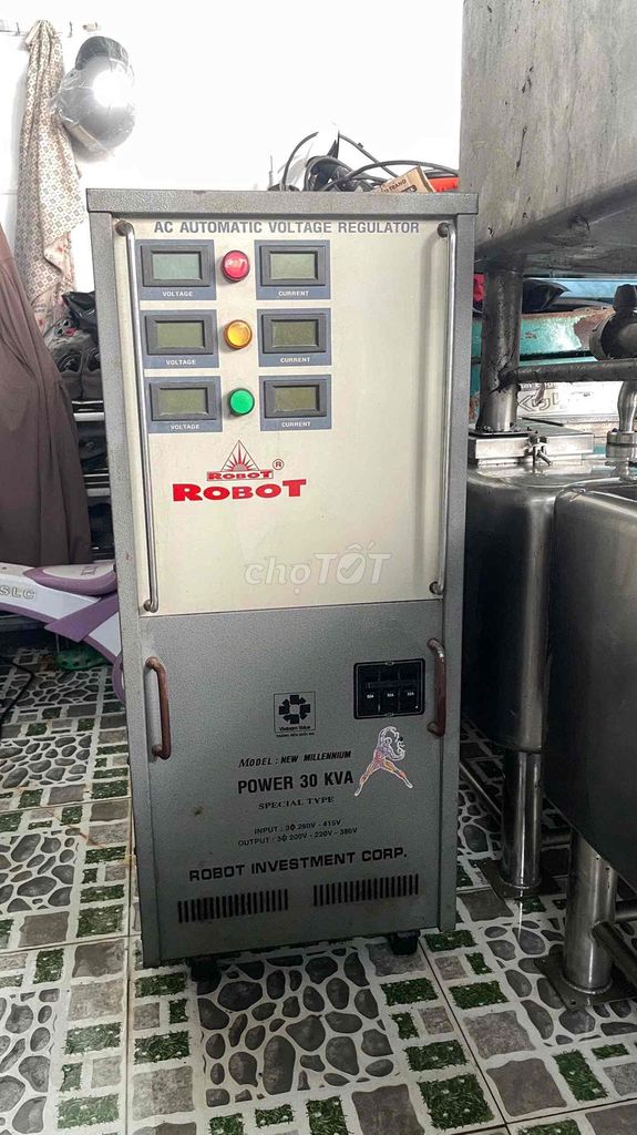 Ổn áp Robot New Millennium 30KVA. Mua bán Đồ chuyên dụng, Giống nuôi trồng tại Thành phố Thủ Dầu Một Bình Dương được đăng bởi Thuý hình 1