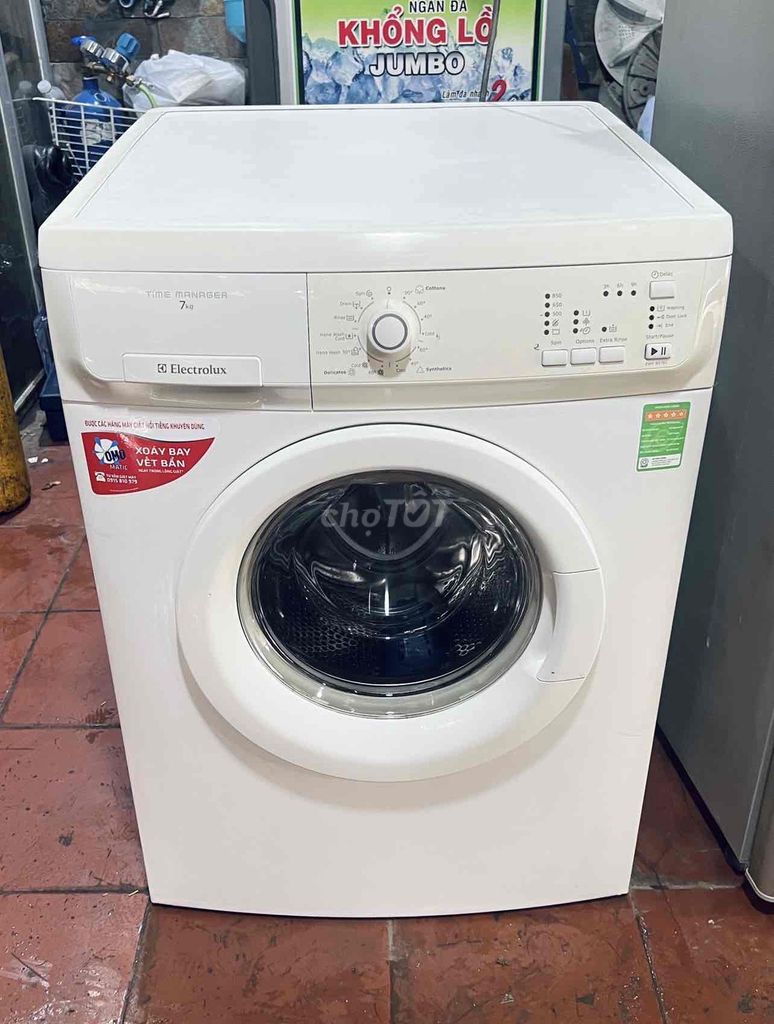 Máy giặt Electrolux 7kg cửa trước đã dùng. Mua bán Máy giặt tại Quận 7 Tp Hồ Chí Minh được đăng bởi TH Điện lạnh giá rẻ siêu rẻ HCM hình 1