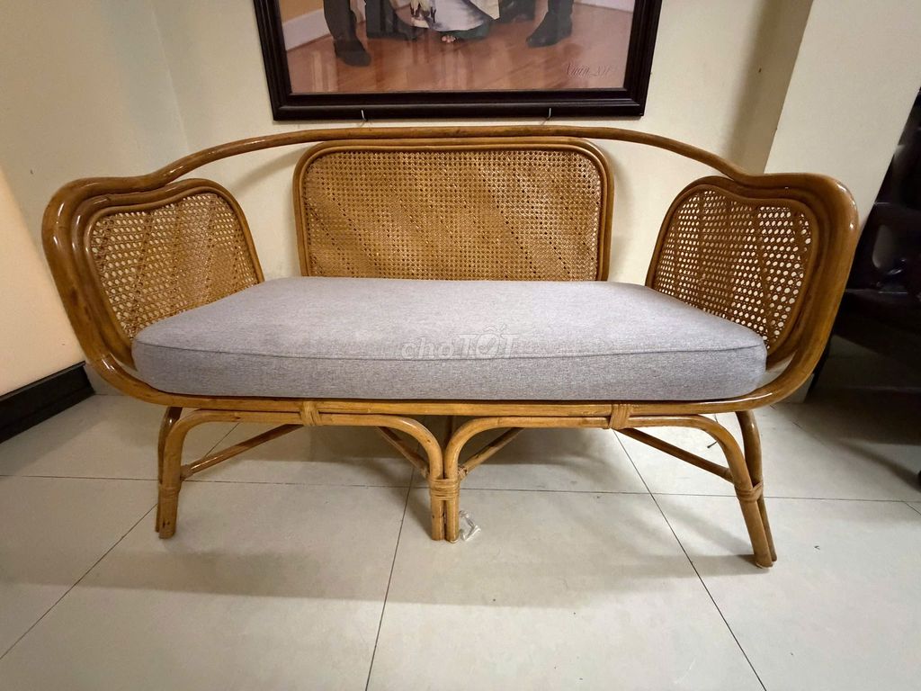 Ghế mây Papasan Mây Nâu 140 x 70 cm. Mua bán Bàn ghế tại Quận Đống Đa Hà Nội được đăng bởi Hoàng Lê Minh hình 1