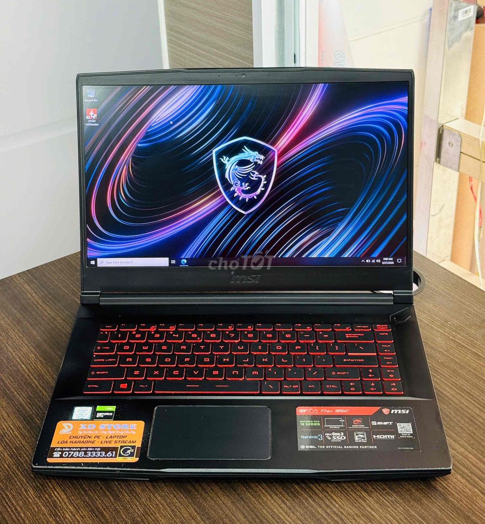 MSI GF63 Core I7-9750H 15.6 inch 8GB/256GB Vga1650. Mua bán Laptop tại Thành phố Thuận An Bình Dương được đăng bởi Vũ Xuân Thành hình 1
