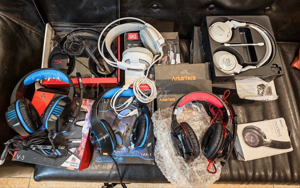 6 bộ Tai nghe gaming fullbox tặng kèm lô tai xấu. Mua bán Tivi, Âm thanh tại Quận Ba Đình Hà Nội được đăng bởi Tuấn Anh hình 1