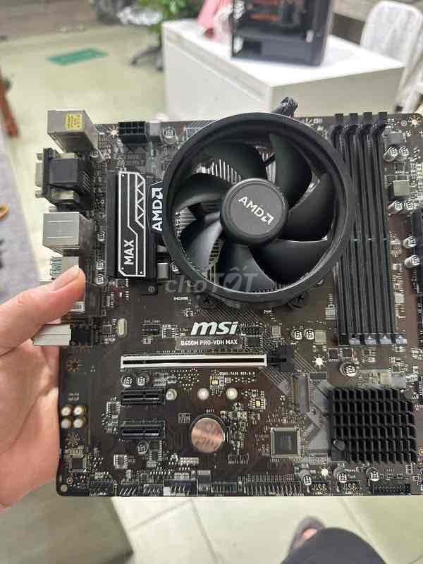 Thanh lý combo B450M PRO-VDH Msi + R5 5500. Mua bán Linh kiện (RAM, Card...) tại Quận Hà Đông Hà Nội được đăng bởi Vũ Vũ hình 1