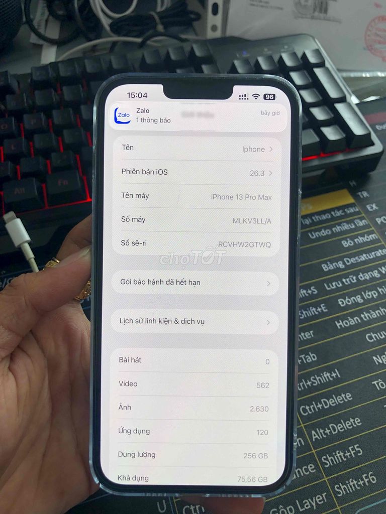 iPhone 13 Pro Max 256GB Xanh. Mua bán Điện thoại tại Thành phố Long Xuyên An Giang được đăng bởi Trao Đổi Mua Bán Di Động hình 1